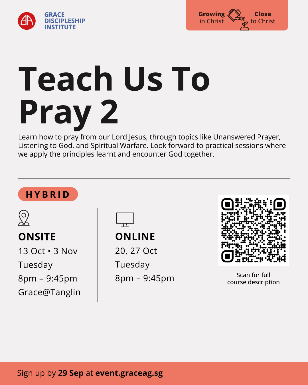 Teach Us to Pray Part 2